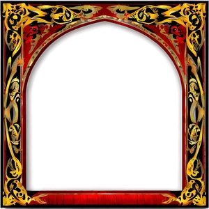 Medieval Gothic Frame PNG Tgb15 PNG