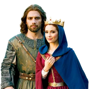 Medieval King And Queen Png 16 PNG image