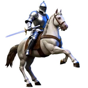 Medieval Knight And Horse PNG 40 PNG