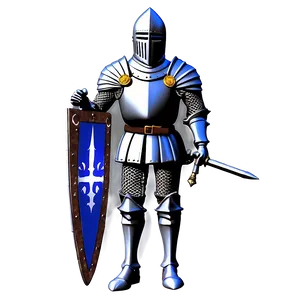 Medieval Knight Figure PNG 06242024 PNG