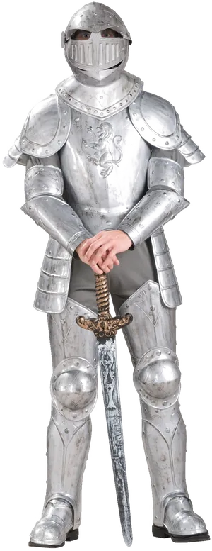 Medieval Knight Full Armor PNG image
