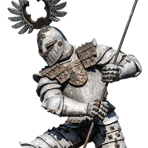 Medieval Knight Statue Italy PNG image