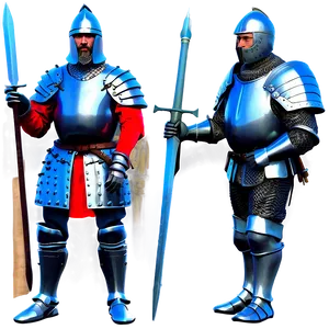 Medieval Knights Soldiers PNG Jox PNG