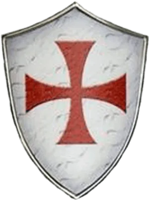 Medieval Knights Templar Shield