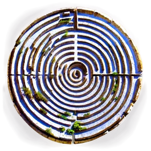 Medieval Labyrinth Drawing PNG 10 PNG