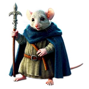Medieval Mouse PNG 05042024 PNG