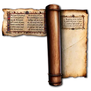 Medieval Parchment Paper Png Oxo73 PNG image