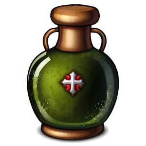 Medieval Potion Bottle Png Xvf70 PNG image