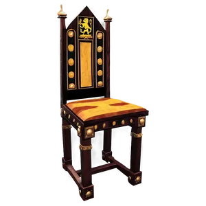Medieval Sovereign Chair PNG 22 PNG