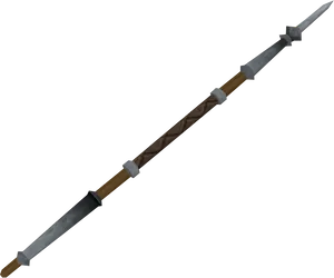 Medieval Spear3 D Model PNG