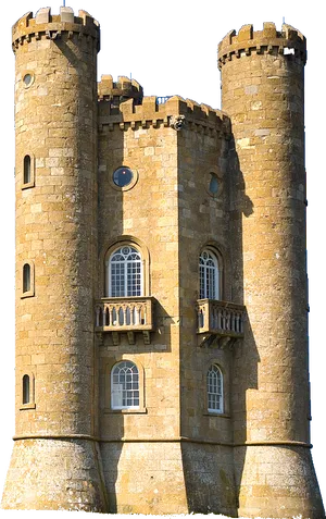 Medieval Stone Tower Structure