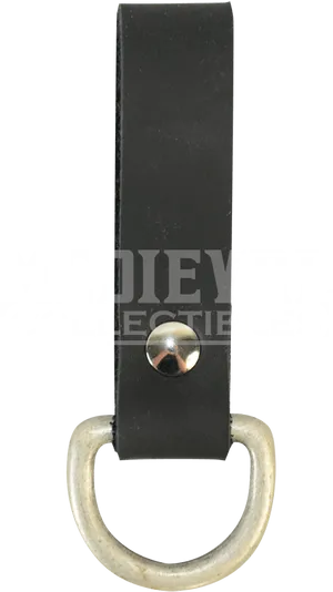 Medieval Style Belt Loopwith Ring PNG