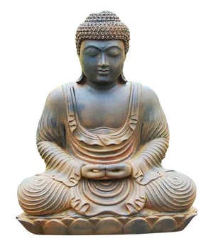 Meditating Buddha Statue.png PNG image