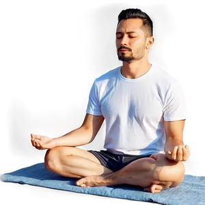 Meditation And Wellness Png 7 PNG image