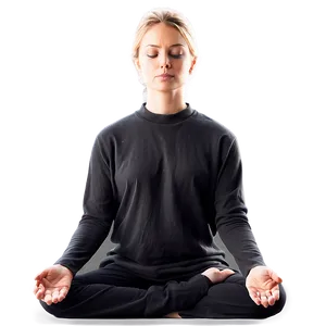 Meditation Breath Focus Png Cyc84 PNG image