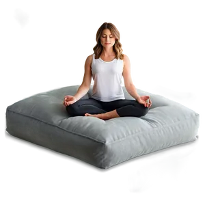 Meditation Cushion Comfort Png 05232024 PNG image