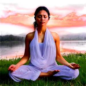 Meditation For Concentration Png Hvf58 PNG image