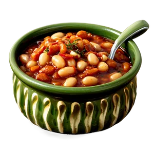 Mediterranean Baked Beans PNG Yci