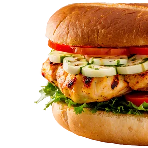 Mediterranean Chicken Sandwich PNG 06132024