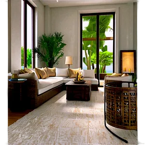 Mediterranean Living Room Png Dcu14 PNG image