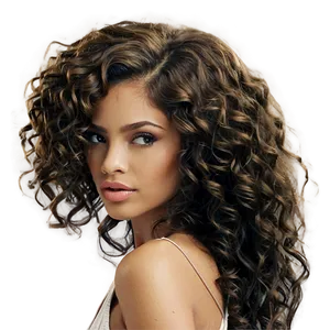 Medium Hair Texture PNG 06202024