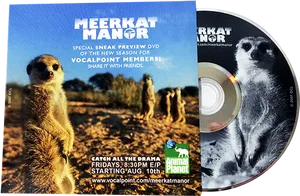 Meerkat Manor_ Promo D V D PNG image