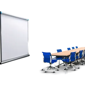 Meeting Room White Board Png 06132024 PNG image