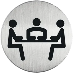 Meeting Sign Icon