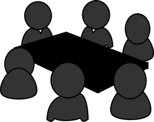 Meeting Table Clipart PNG