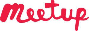 Meetup Logo Red Background PNG
