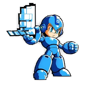 Mega Man 8-bit Png 06242024 PNG image