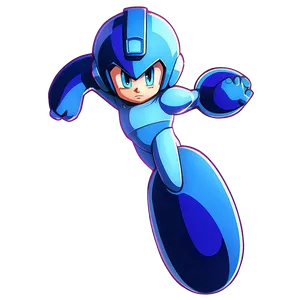 Mega Man Battle Stance PNG 06242024
