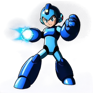 Mega Man Charged Shot Png 2 PNG image