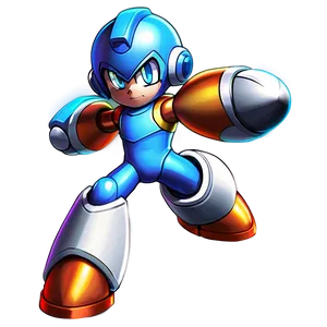 Mega Man Charged Shot PNG 44