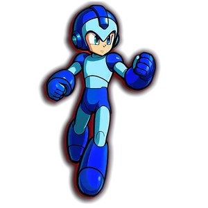 Mega Man Running PNG 6