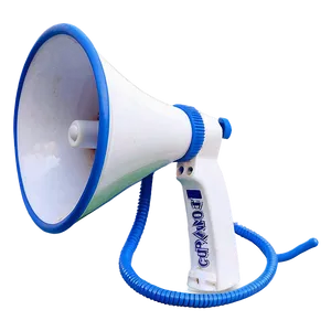 Megaphone With Cord Png Edw77 PNG image