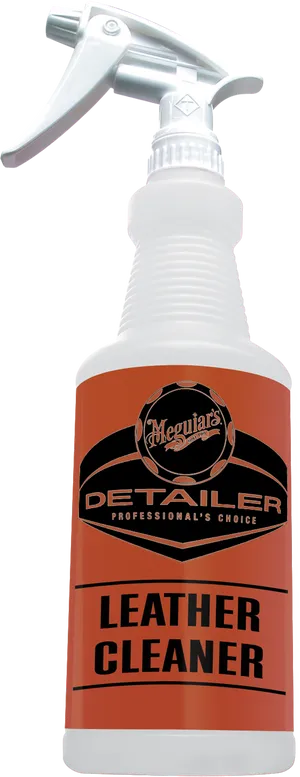 Meguiars Leather Cleaner Spray Bottle PNG image