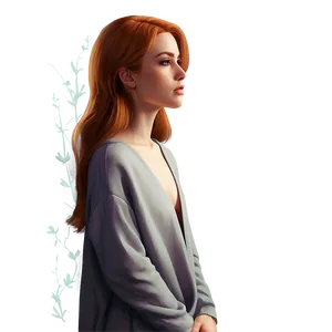 Melancholy Mood Art Png 05212024 PNG image