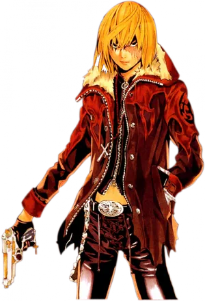 Mello_ Death_ Note_ Anime_ Character PNG image