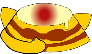 Melting Banana Surreal Art.png PNG image