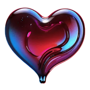 Melting Heart Clipart Surreal PNG 05252024 PNG