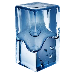 Melting Ice Cube PNG 05232024