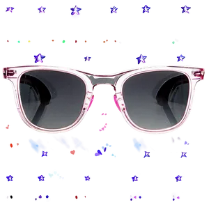 Meme Glasses Transparent Png 06132024 PNG image