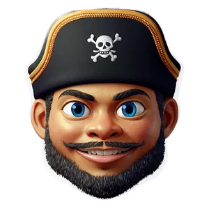 Memoji In Pirate Hat Png 06272024 PNG image