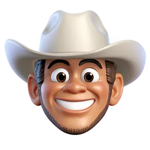 Memoji With Cowboy Hat Png 48 PNG image