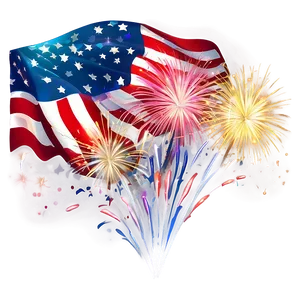 Memorial Day Fireworks Png Nti70 PNG image