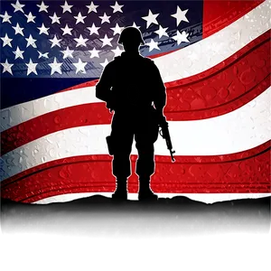 Memorial Day Soldier Silhouette Png Dyg72 PNG image