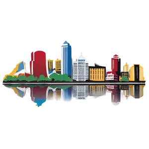 Memphis Tennessee Skyline PNG 32