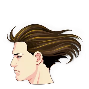 Men's Hair Clipart Png Exr39 PNG image