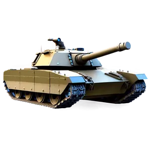 Menacing Battle Tank PNG 81
